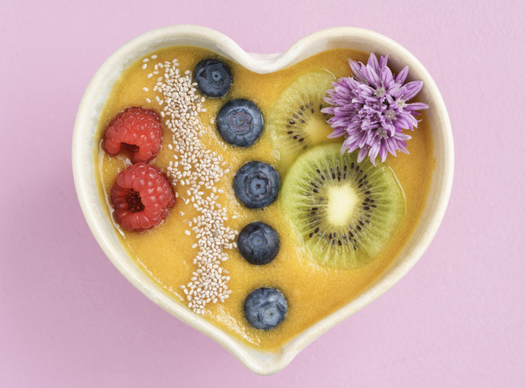 Peach Smoothie Bowls